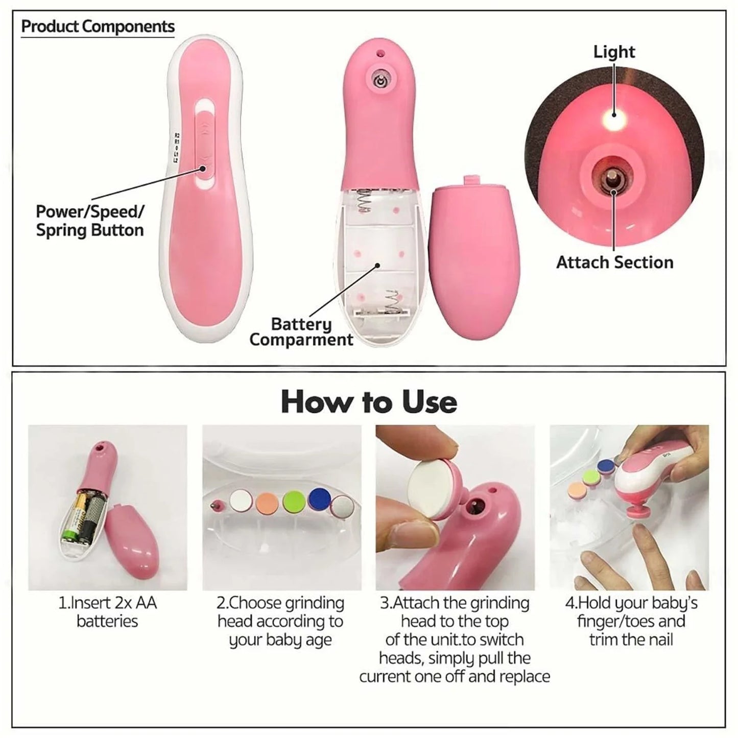 Unique Baby Nail Clippers