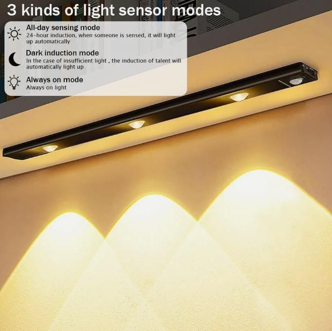 LED Motion Sensor Cabinet With USB Rechargable