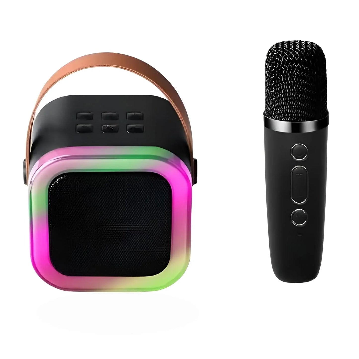 Speaker with microphone Machine - Bluetooth-Compatible and Wireless