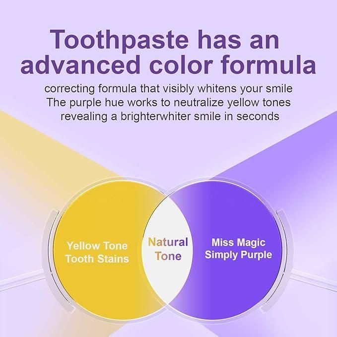 Purify Pearl Whitening Toothpaste (100 g × 2)