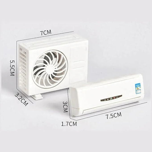 Miniature Split AC Solar-Powered Air freshener Diffuser