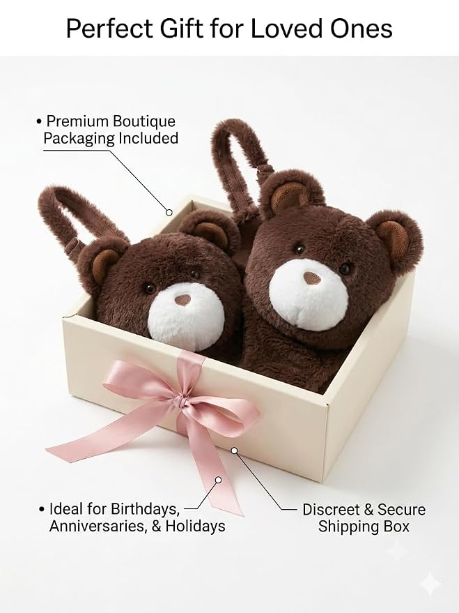 Unique Teddy Bear Plush Lingerie Set