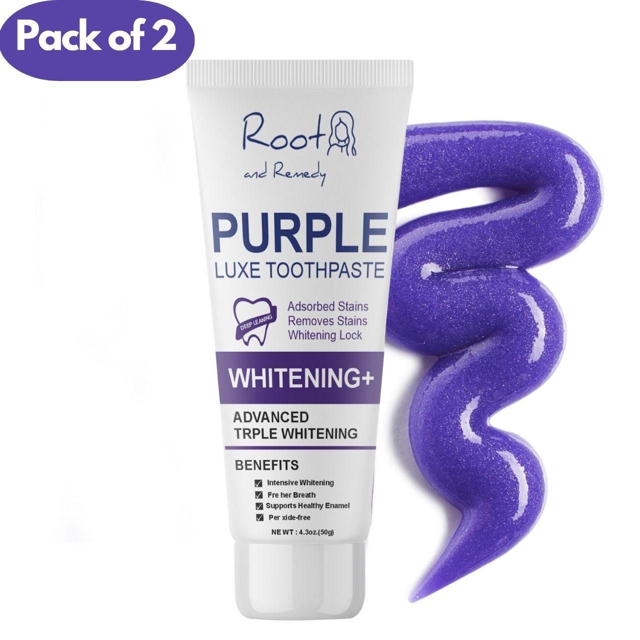 Purify Pearl Whitening Toothpaste (100 g × 2)
