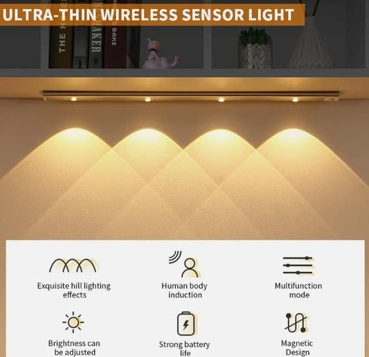 LED Motion Sensor Cabinet With USB Rechargable
