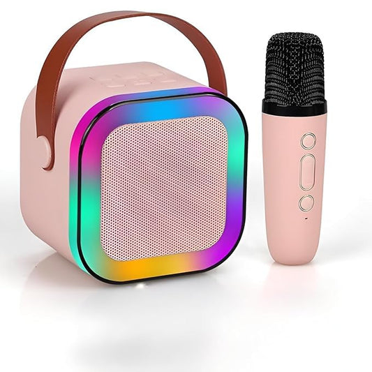 Speaker with microphone Machine - Bluetooth-Compatible and Wireless